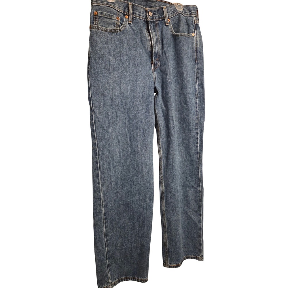 Levi's 550 Relaxed Fit Jeans Mens 33x32 Blue Medium Wash Tapered Leg Denim